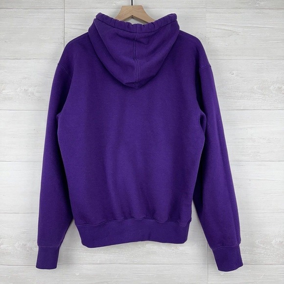 Five Hills Quackity Night Drive Hoodie Sweatshirt Men Size Medium Purple Fleece - Picture 6 of 13